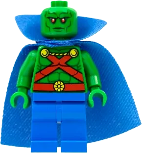 LEGO DC Martian Manhunter Cape with Collar Minifig sh158