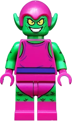 Green Goblin - Bright Green Skin, Magenta Outfit minifigure