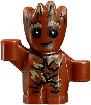 LEGO® sh836 Groot, Teen Groot - Dark Tan wit.. - ToyPro