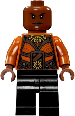 Okoye - Dark Orange Top minifigure
