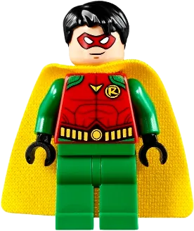 Robin - Red Mask, Juniors Cape minifigure