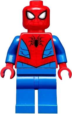 Spider-Man - Dark Red Web Pattern, Blue Legs minifigure