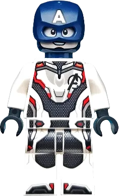Captain America - White Jumpsuit, Helmet minifigure