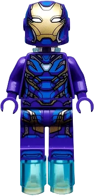 Rescue - Pepper Potts, Dark Purple Armor minifigure