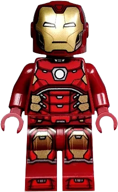Iron Man - Silver Hexagon on Chest minifigure