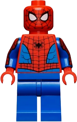 Lego spiderman black and red outlet suit