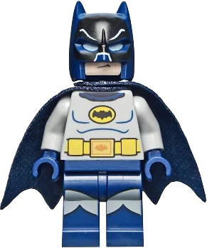Batman - Classic TV Series, Goggles and Light Bluish Gray Torso minifigure