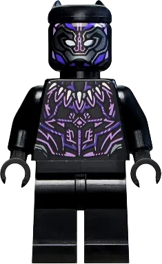 Black Panther - Claw Necklace, Dark Purple and Lavender Highlights minifigure