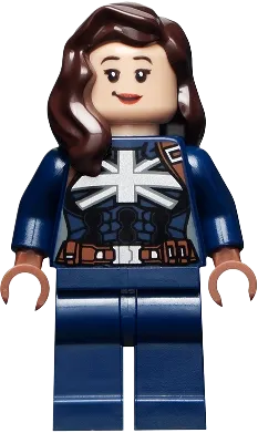 Captain Peggy Carter - Stealth Suit minifigure