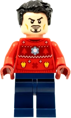 Tony Stark - Christmas Sweater minifigure