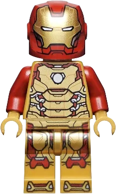 Iron Man - Pearl Gold Armor and Legs minifigure