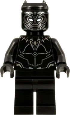 Black Panther - Claw Necklace, White Eyes minifigure