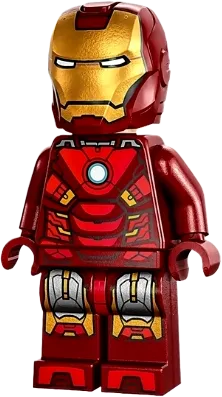 Iron Man - Mark 7 Armor, Large Helmet Visor minifigure
