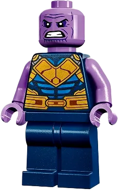 Thanos - Dark Blue Legs Plain, Medium Lavender Arms minifigure