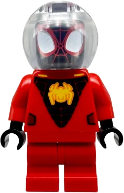Spider-Man - Miles Morales, Red Suit, Medium Legs minifigure