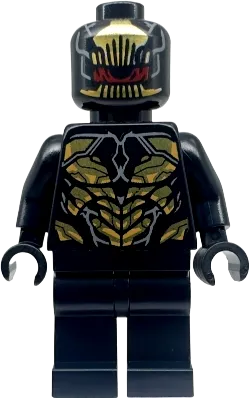 Outrider - Torso with Short Dark Bluish Gray Tips at Neck minifigure