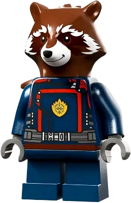 Rocket Raccoon - Dark Blue Suit, Reddish Brown Headimage