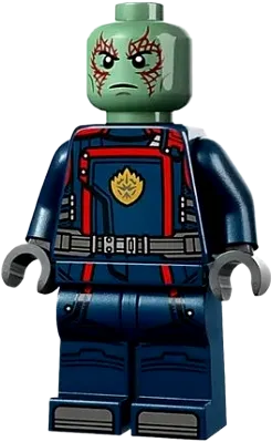 Drax - Dark Blue Suit minifigure