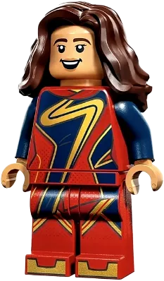Ms. Marvel - Kamala Khan, Red Suit minifigure