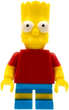 LEGO DIMENSIONS Bart Simpson Minifig Sim026 SetDB lego-dimensions-bart-simpson-minifig-sim026-setdb