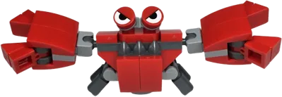 Crabmeat - Partially Closed Eyes minifigure