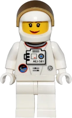 Shuttle Astronaut - Female minifigure