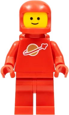 Classic Space - Red with Air Tanks and Updated Helmet (Second Reissue) minifigure