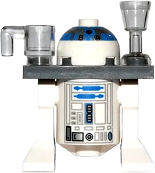 Astromech Droid - R2-D2, Serving Tray Dark Bluish Gray minifigure