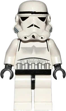 Imperial Stormtrooper - Light Nougat Head, Solid Mouth Helmet minifigure