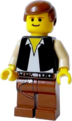 Han Solo - Brown Legs with Holster Pattern minifigure