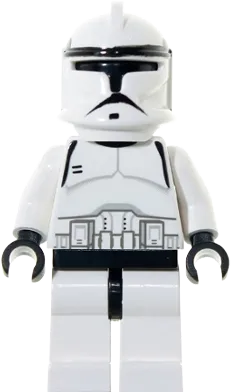 Clone Trooper - Phase 1, Black Head minifigure