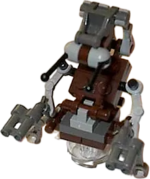 Droideka - Destroyer Droid, Brown, Light Gray, and Dark Gray minifigure