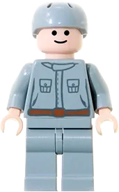 Rebel Technician - Light Bluish Gray Uniform minifigure