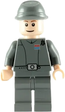 Imperial Officer - Captain / Commandant / Commander, Cavalry Kepi, Smile and Brown Eyebrows minifigure