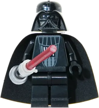 Darth Vader - Trans-Red Light-Up Lightsaber minifigure