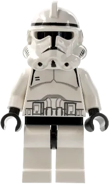 LEGO Star Wars Clone Trooper Phase 2, Black Head