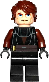Anakin Skywalker - Large Eyes, Reddish Brown Arms minifigure