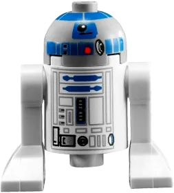 Astromech Droid - R2-D2, Light Bluish Gray Head minifigure