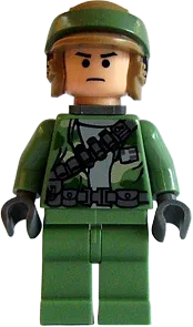 Endor Rebel Commando - Frown minifigure