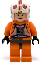 Luke Skywalker - Light Nougat, X-Wing Pilot Suit, Detailed Torso and Helmet minifigure