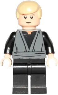 Luke Skywalker - Dark Bluish Gray Jedi Robe minifigure