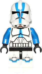 Clone Trooper - 501st Legion (Phase 2), Blue Arms, Large Eyes minifigure