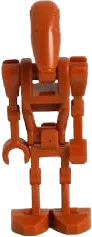 Battle Droid - Dark Orange, Angled Arm and Straight Arm minifigure