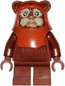 Wicket - Ewok with Tan Face Paint Pattern minifigure