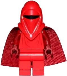 Royal Guard - Dark Red Arms and Hands (Spongy Cape) minifigure