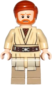 Obi-Wan Kenobi - Dark Tan Printed Legs minifigure