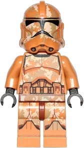 Clone Trooper - Phase 2, Geonosis Camouflage, Scowl minifigure
