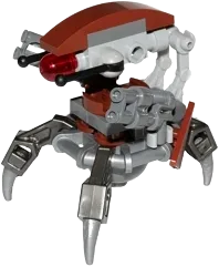 Droideka - Destroyer Droid, Reddish Brown Triangles without Stickers minifigure