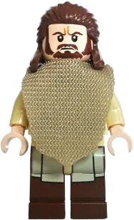 Qui-Gon Jinn - Poncho, Printed Legs minifigure