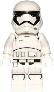 First Order Stormtrooper - Rounded Mouth Pattern minifigure